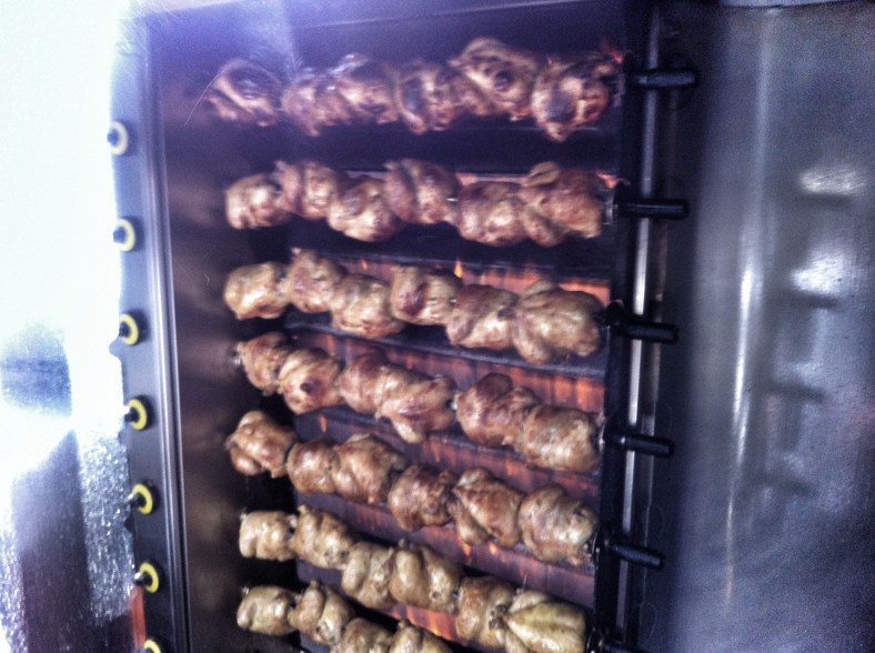 Asador de pollos