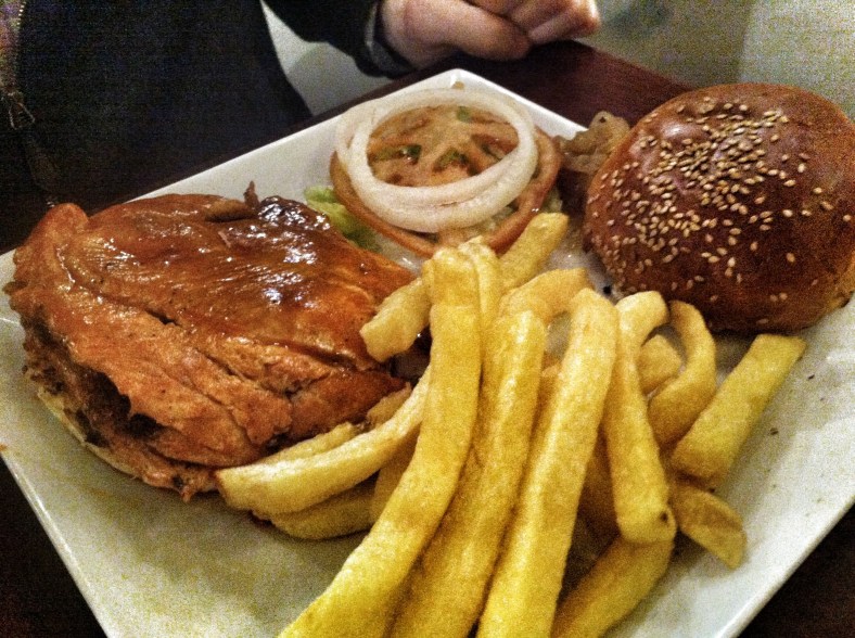 Buffalo Chicken Burger