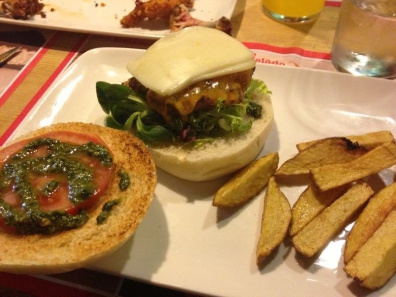 Pesto Burger