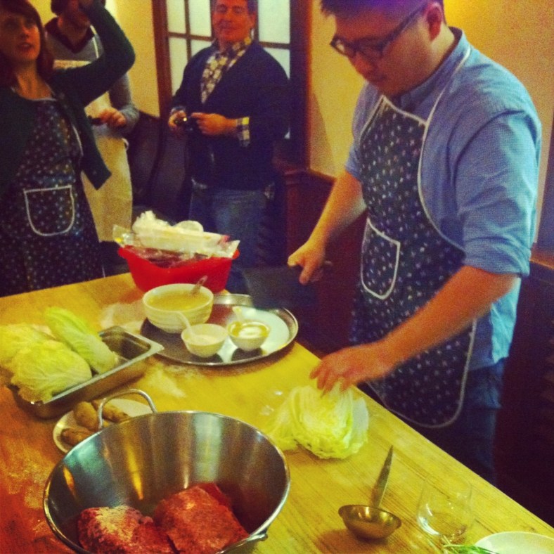 El maestro en acción