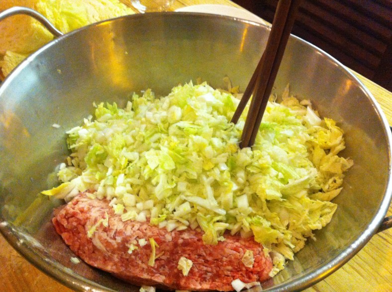 Masa antes de mezclar