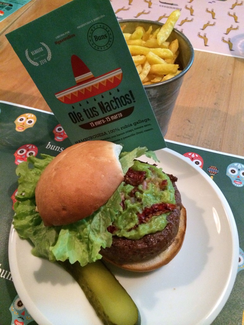 Blogger Burger Choice "Ole tus nachos"