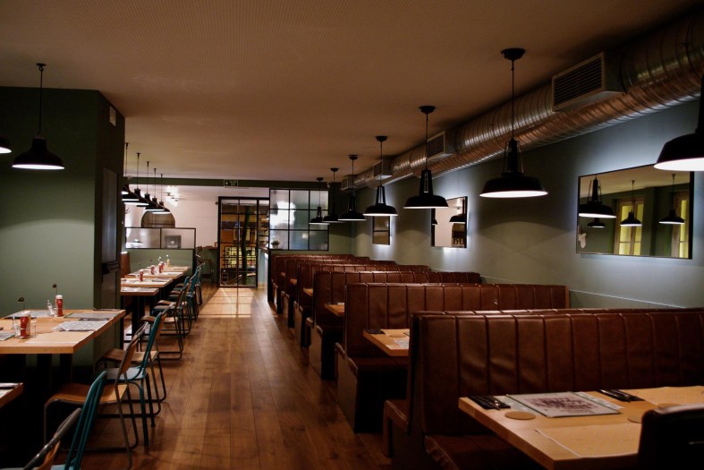Aire vintage y muy americano en Buns&Burger 