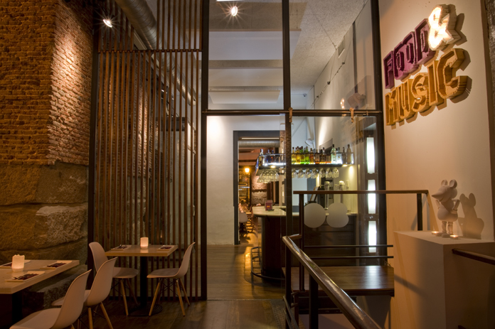 Su nuevo local de Malasaña