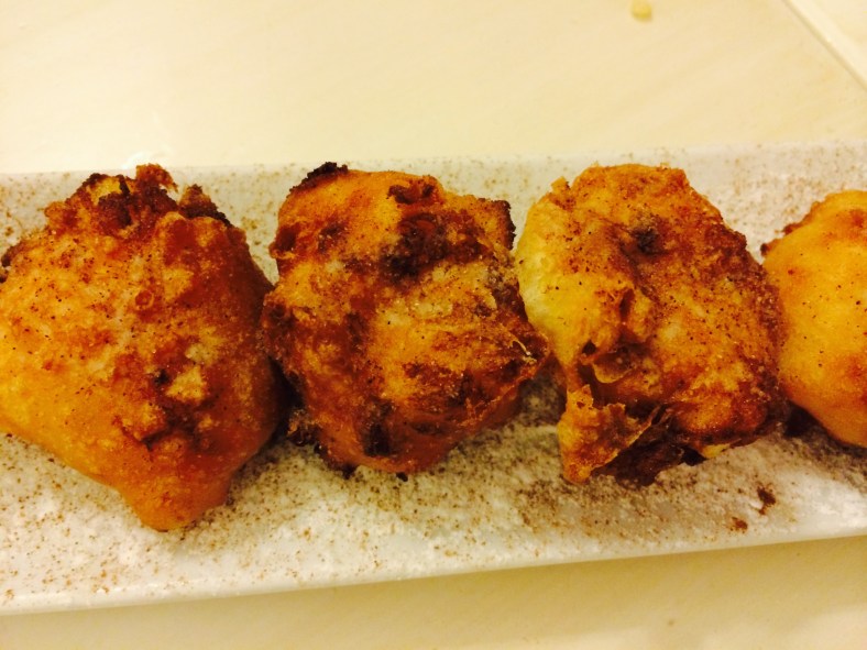 Buñuelos de bacalao