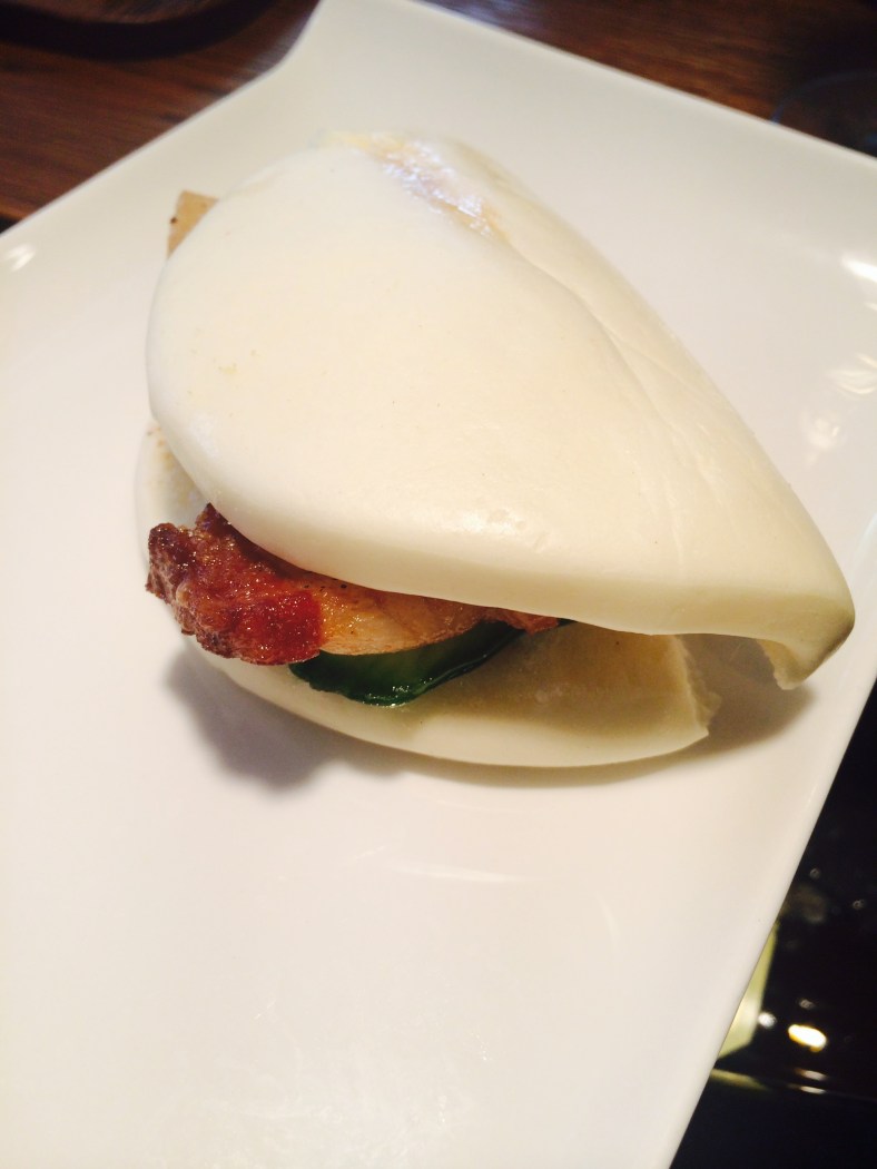 Bocata de panceta ibérica con pepino