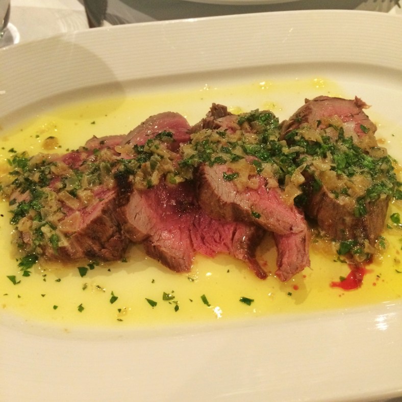 Solomillo a la broche