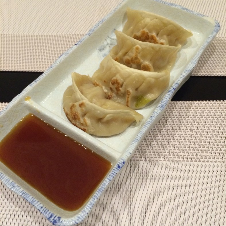 Gyozas a la plancha
