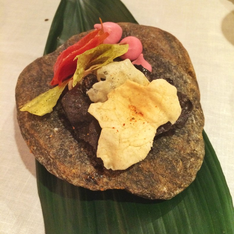 Snack de arroz y camarón
