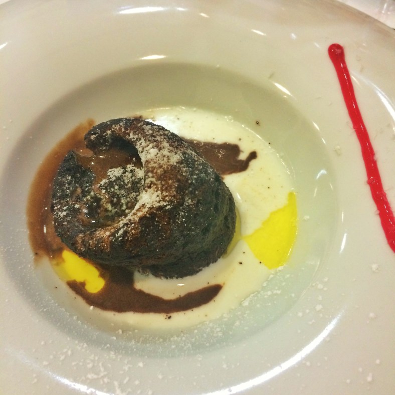 Coulant de chocolate