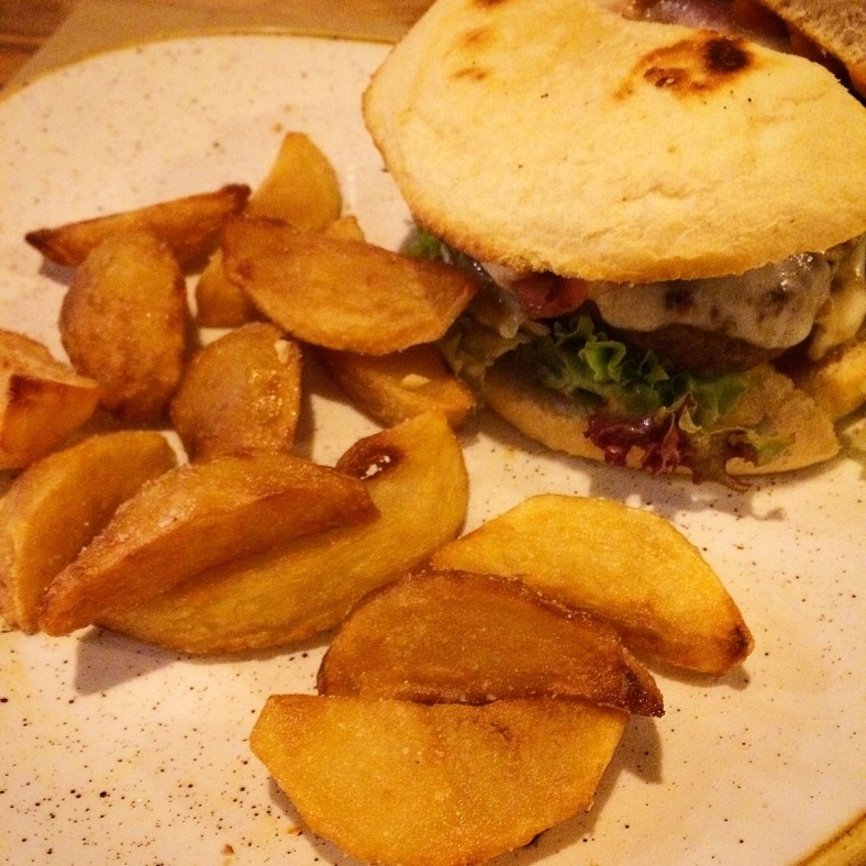 Hamburguesa de la casa