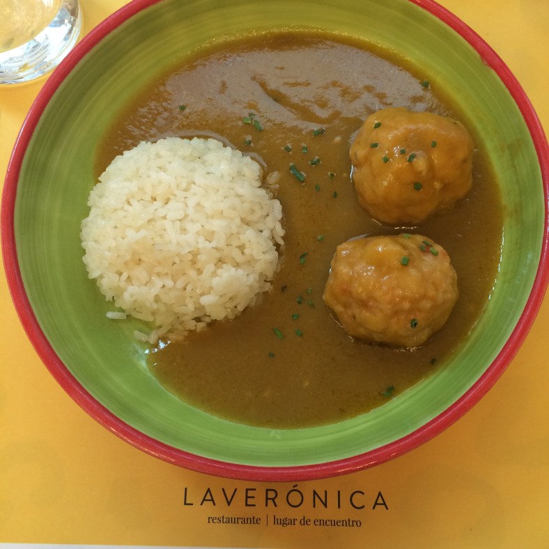 Albóndigas de gambas y sepia