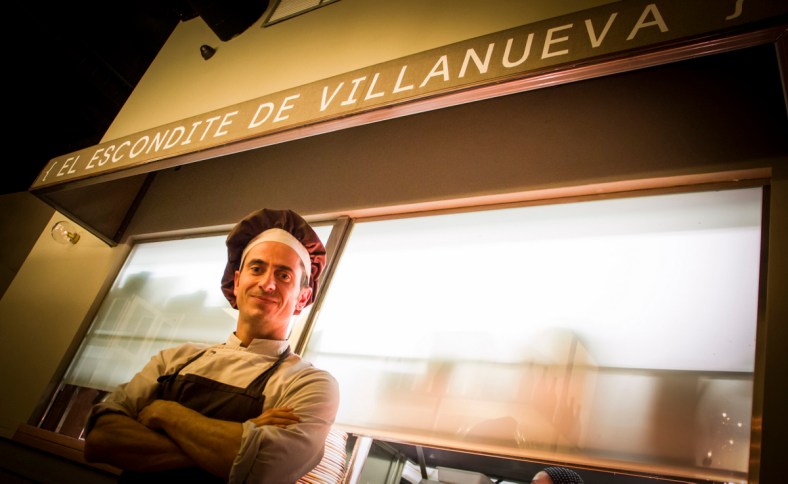 Foto tomada de La Gastronoma: Pepe Roch, el asesor de la nueva carta de El Escondite de Villanueva