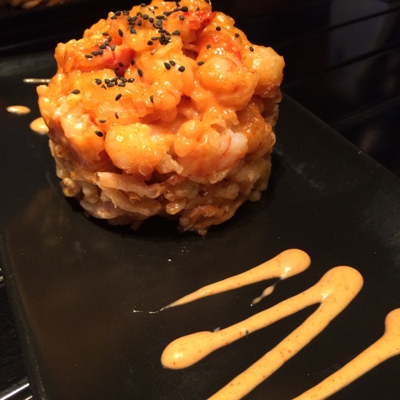 Tempura de gambas