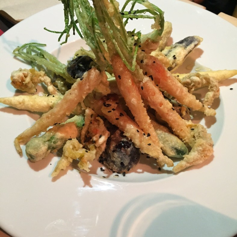 Tempura de verduras