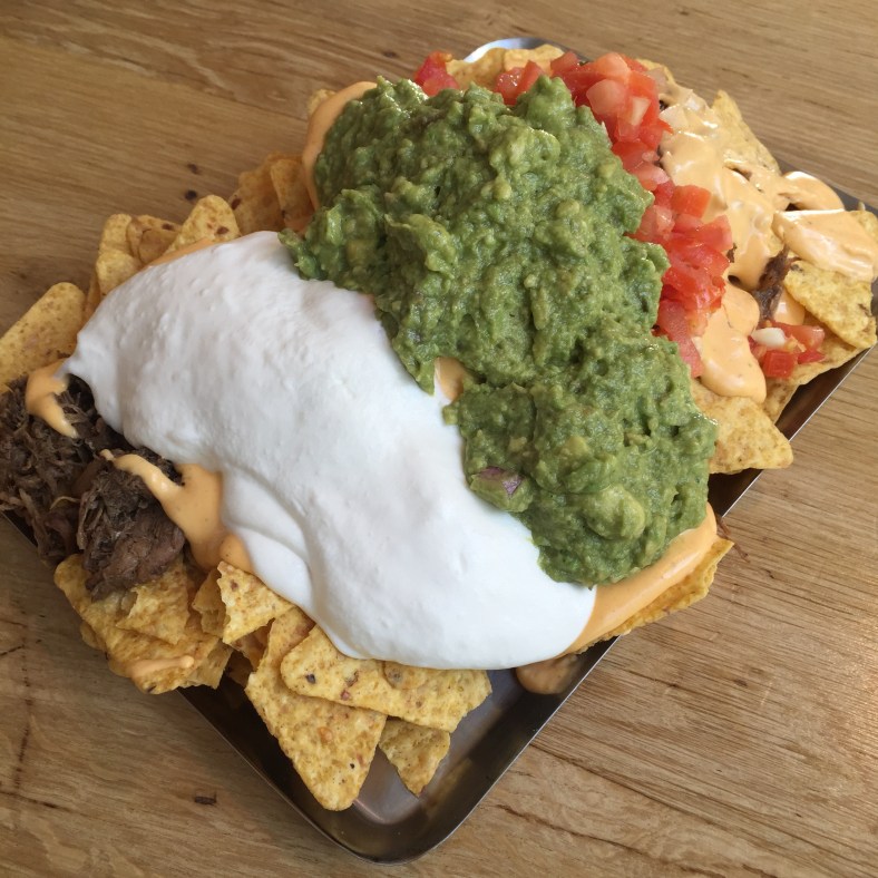 Nachos con carne