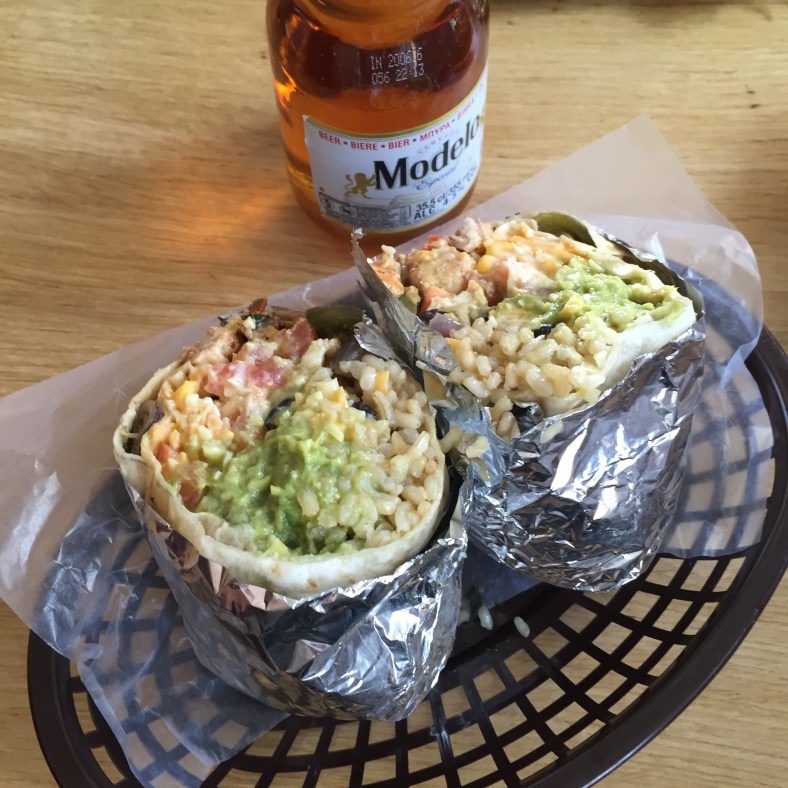 Burrito al que no le faltaba de nada