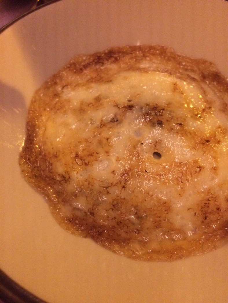 Setas shiitake salteadas con ali oli de miel