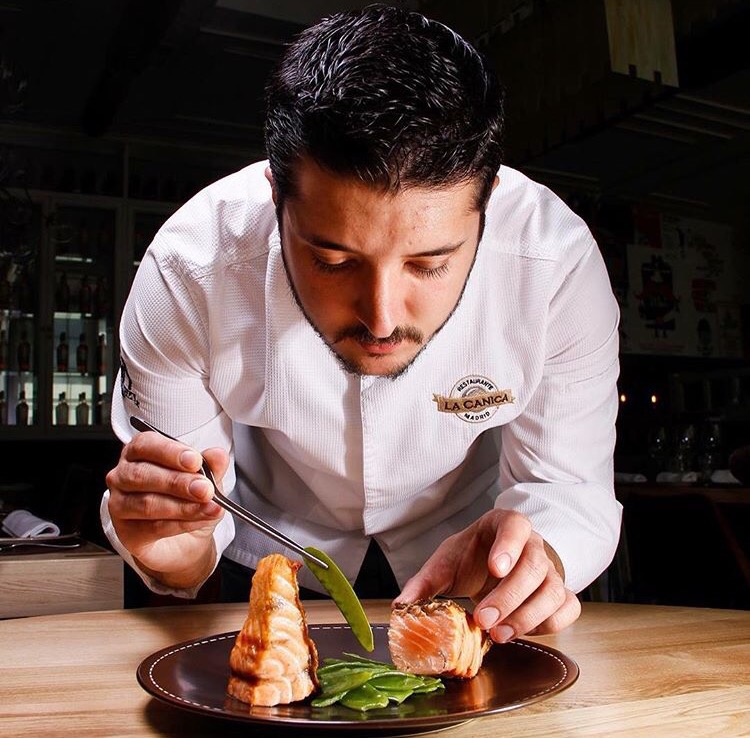 El chef Sergio en acción